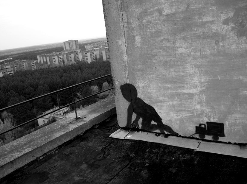 Graffiti in Tschernobyl